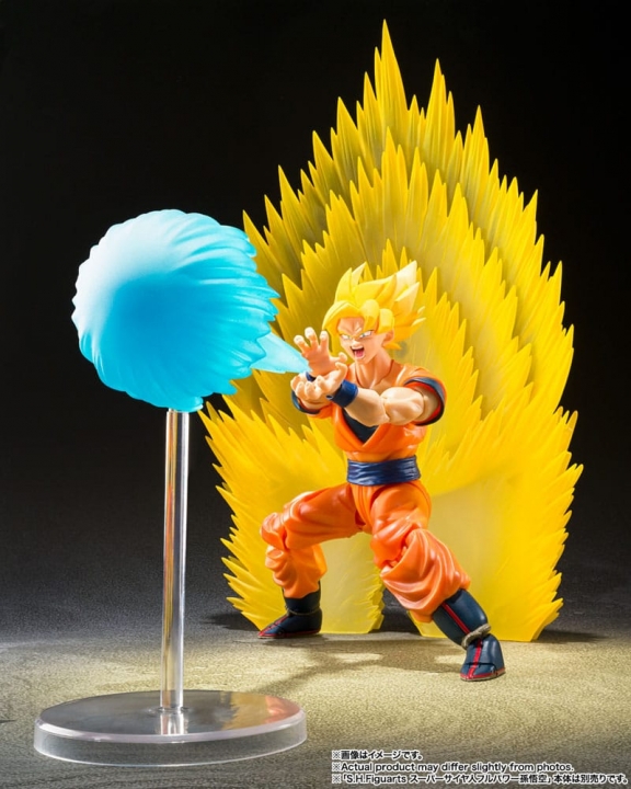 Dragon Ball Z S.H. Figuarts Accessories Son Goku's Effekt Parts Set Teleport Kamehameha