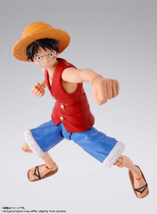 One Piece S.H. Figuarts Action Figure Monkey D. Ruffy Romance Dawn 15 cm