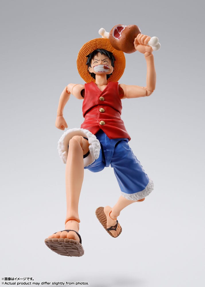 One Piece S.H. Figuarts Action Figure Monkey D. Ruffy Romance Dawn 15 cm