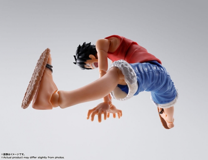 One Piece S.H. Figuarts Action Figure Monkey D. Ruffy Romance Dawn 15 cm