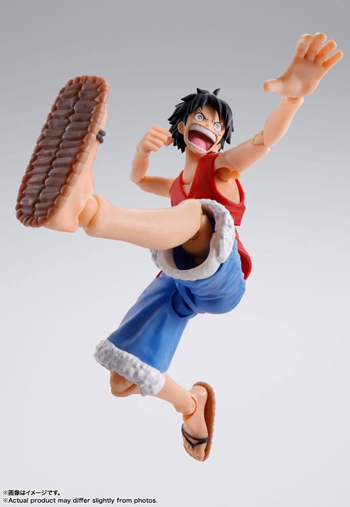 One Piece S.H. Figuarts Action Figure Monkey D. Ruffy Romance Dawn 15 cm