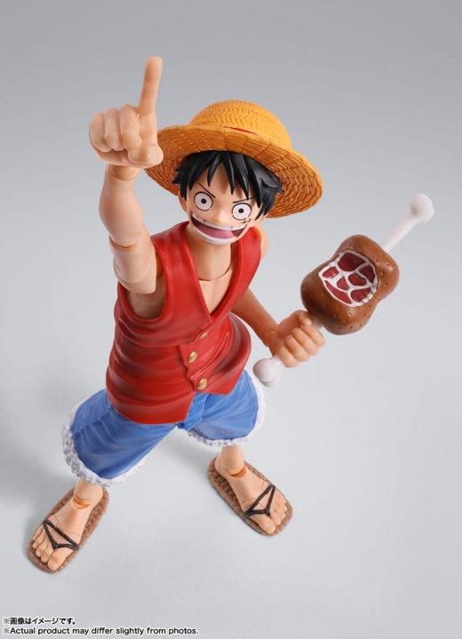 One Piece S.H. Figuarts Action Figure Monkey D. Ruffy Romance Dawn 15 cm