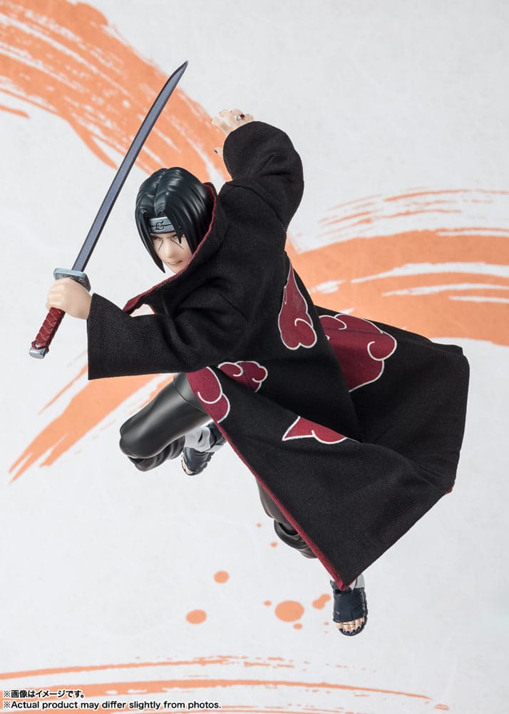 Naruto Shippuden S.H. Figuarts Action Figure Itachi Uchiha NarutoP99 Edition 15 cm