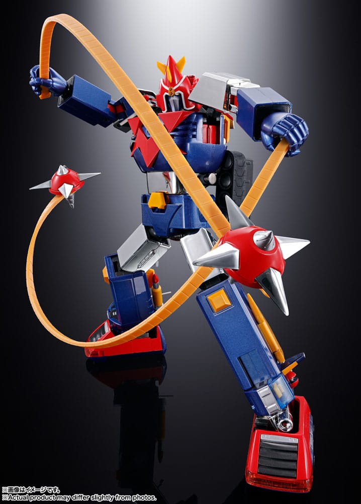 Soul of Chogokin Diecast Action Figure GX31-SP Super Electromagnetic Machine Voltes V 25 cm