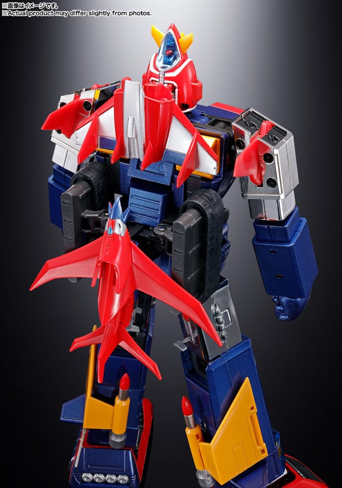 Soul of Chogokin Diecast Action Figure GX31-SP Super Electromagnetic Machine Voltes V 25 cm