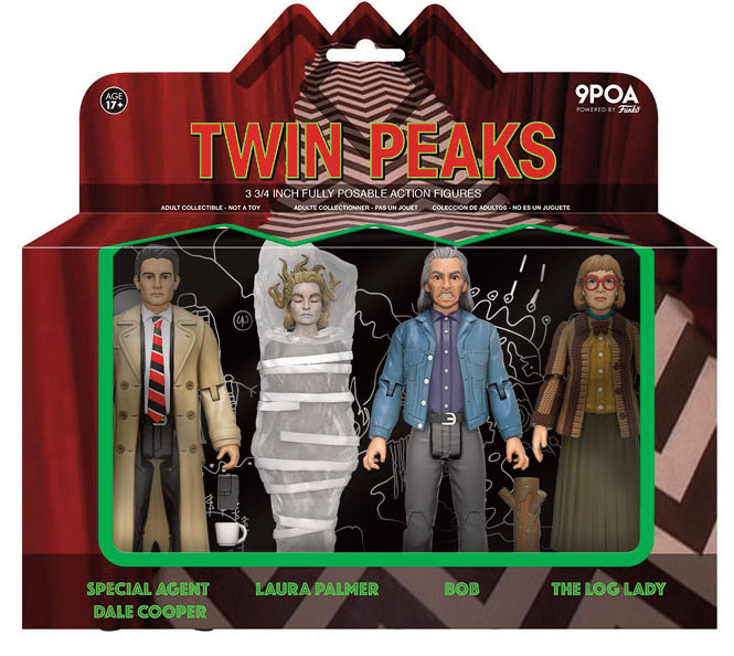 Twin Peaks Action Figures 4-Pack 10 cm