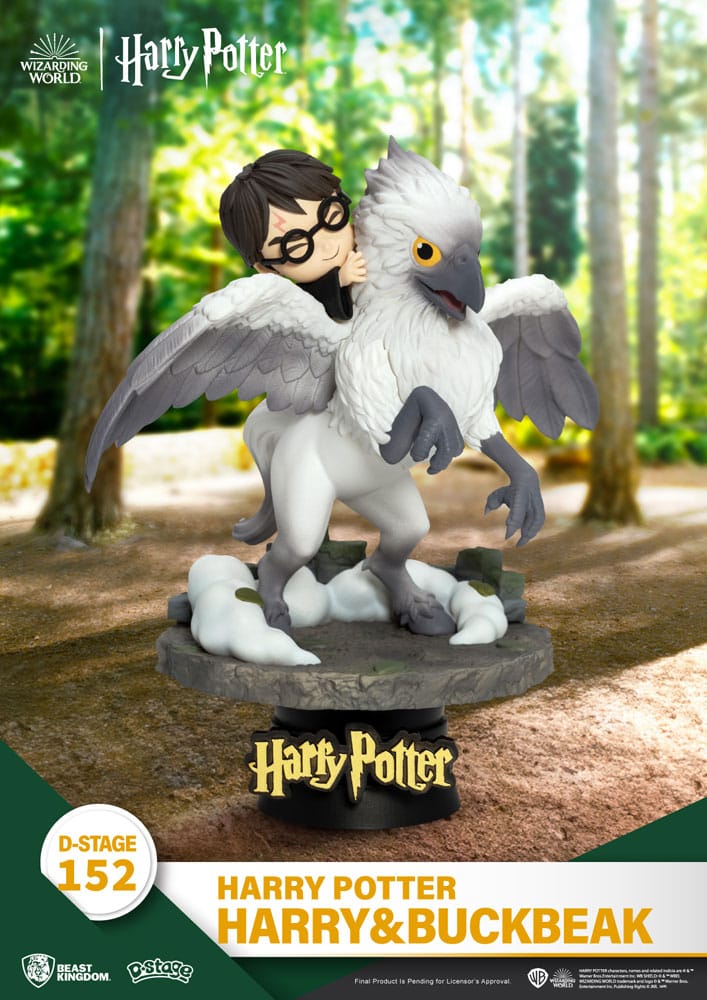 Harry Potter D-Stage PVC Diorama Harry & Buckbeak / Expecto Patronum 16 cm