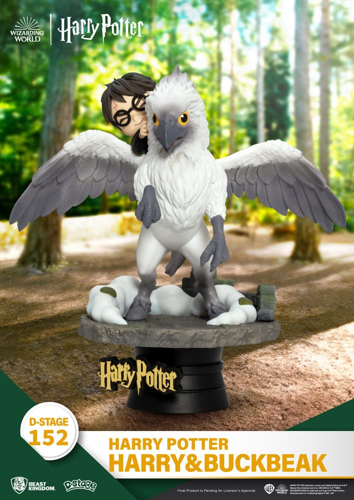 Harry Potter D-Stage PVC Diorama Harry & Buckbeak / Expecto Patronum 16 cm