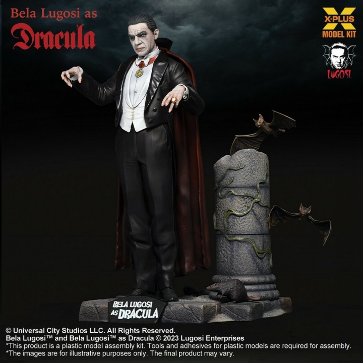 Universal Monsters: Bela Lugosi as Dracula 1:8 Scale Model Kit