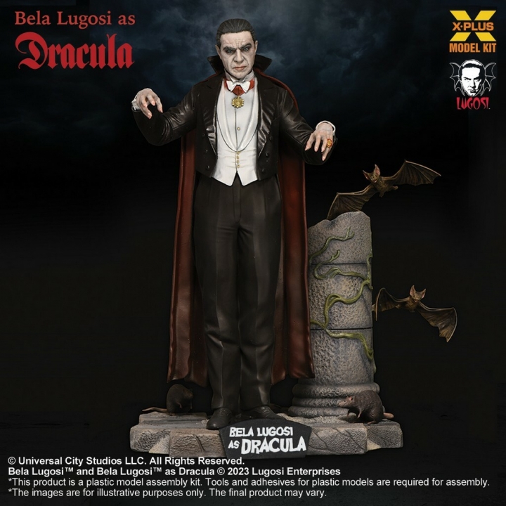 Universal Monsters: Bela Lugosi as Dracula 1:8 Scale Model Kit