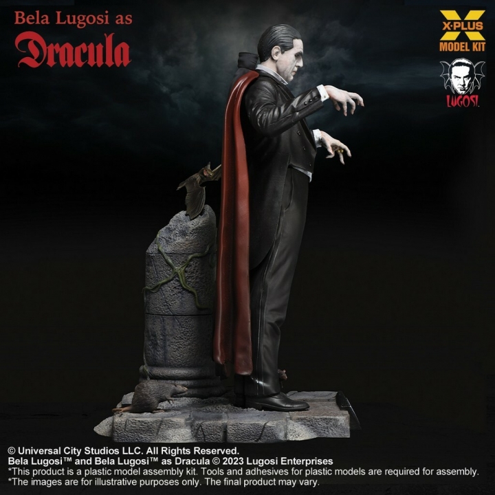 Universal Monsters: Bela Lugosi as Dracula 1:8 Scale Model Kit