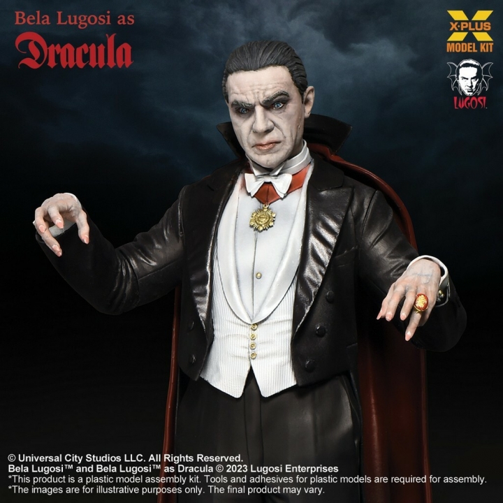 Universal Monsters: Bela Lugosi as Dracula 1:8 Scale Model Kit