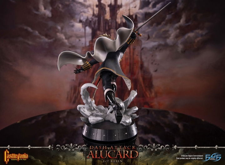 Castlevania Symphony of the Night Statue Dash Attack Alucard 30 cm