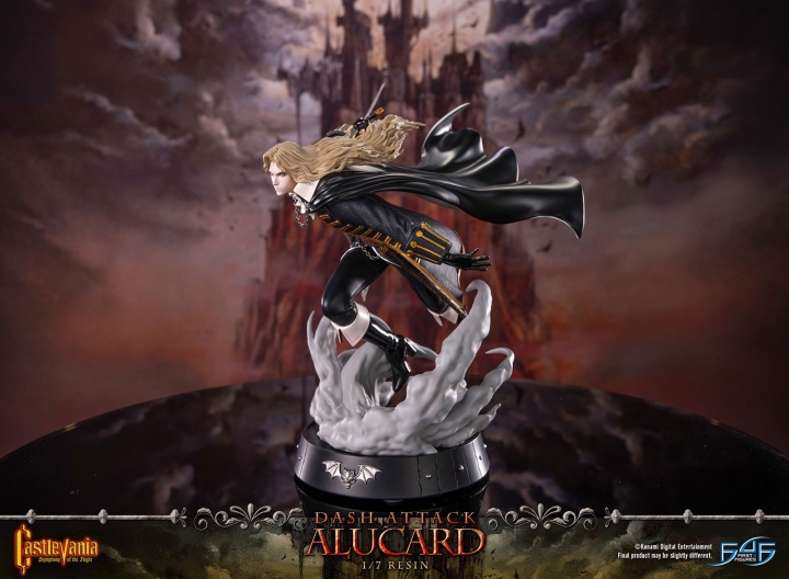 Castlevania Symphony of the Night Statue Dash Attack Alucard 30 cm