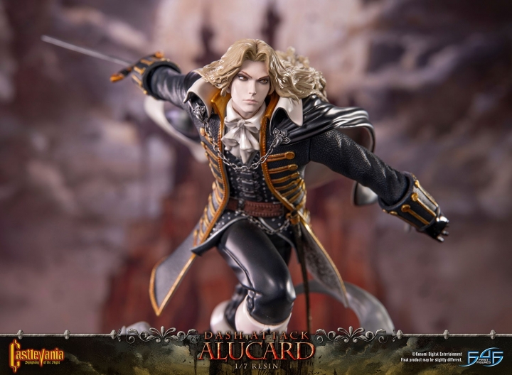 Castlevania Symphony of the Night Statue Dash Attack Alucard 30 cm