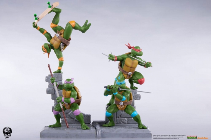 Teenage Mutant Ninja Turtles PVC Statue 4-pack 20 cm