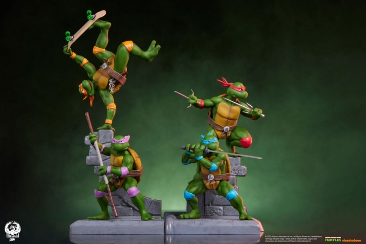 Teenage Mutant Ninja Turtles PVC Statue 4-pack 20 cm