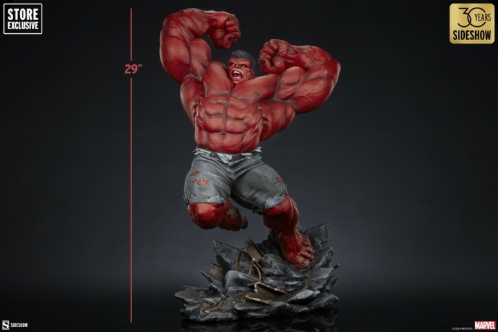 Marvel: Classic Premium Hulk / Red Hulk 1:4 Scale Statue 74 cm