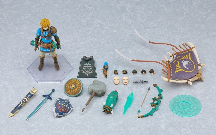 The Legend of Zelda Tears of the Kingdom Figma Link Tears of the Kingdom Ver. DX Edition 15 cm