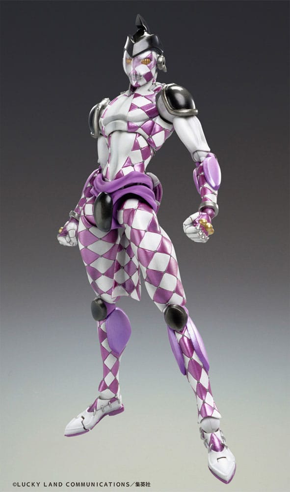 JoJo's Bizarre Adventure Part 5: Golden Wind Action Figure Chozokado Purple Haze 15 cm