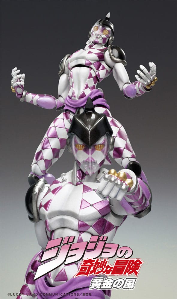 JoJo's Bizarre Adventure Part 5: Golden Wind Action Figure Chozokado Purple Haze 15 cm