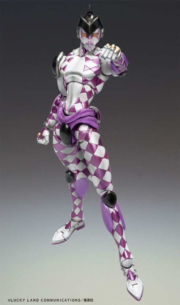 JoJo's Bizarre Adventure Part 5: Golden Wind Action Figure Chozokado Purple Haze 15 cm