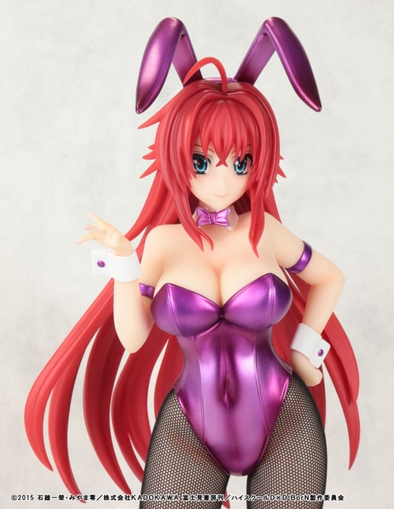 High School DxD BorN Statue 1/6 Rias Gremory Purple Bunny Ver. 30 cm