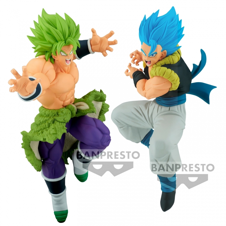 Dragon Ball Super: Match Makers - Figure Super Saiyan Broly / Super Saiyan God Gogeta 19-12 cm