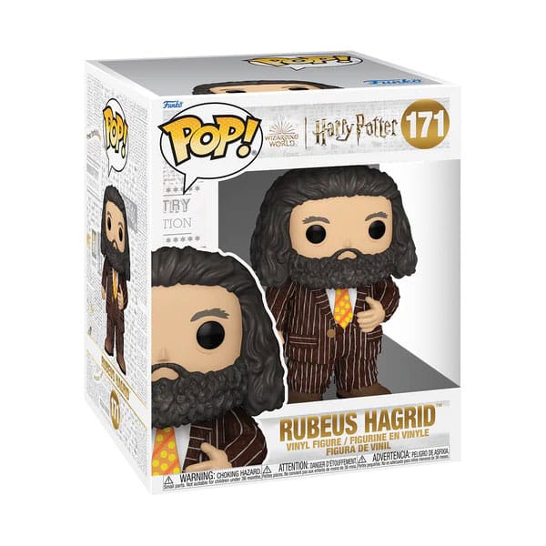 Harry Potter Super Sized Jumbo POP! Vinyl Figure Hagrid Animal Pelt Outfit 15 cm