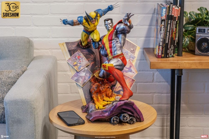 Marvel Statue Fastball Special: Colossus and Wolverine Statue 46 cm