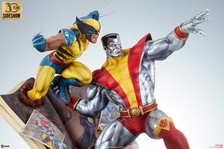 Marvel Statue Fastball Special: Colossus and Wolverine Statue 46 cm