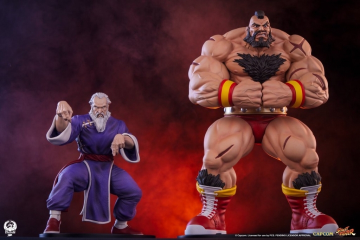 Street Fighter: Zangief & Gen 1:10 Scale Statue Set