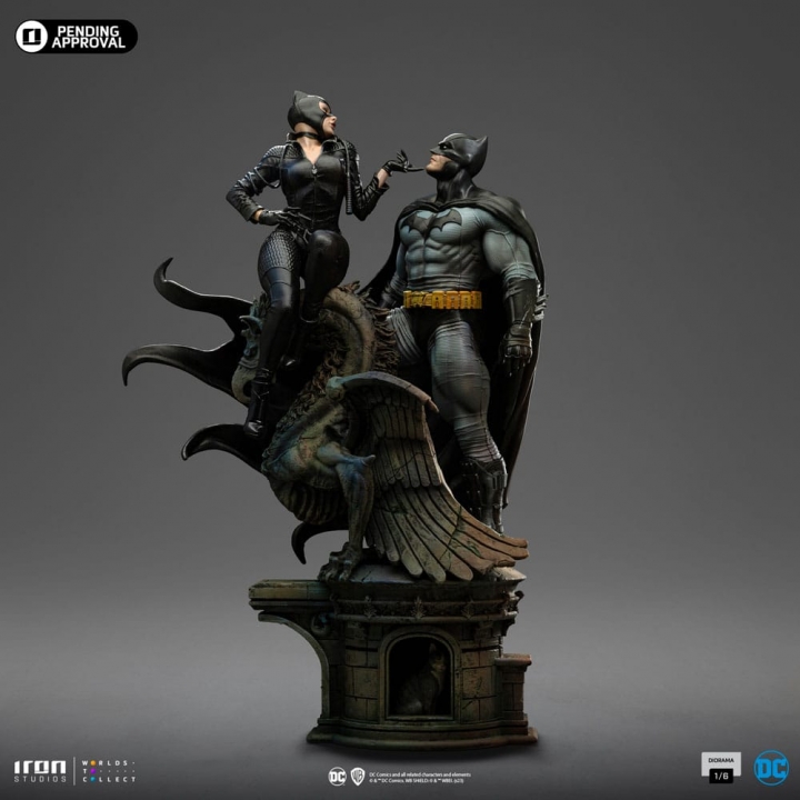 DC Comics Diorama 1/6 Batman & Catwoman 51 cm