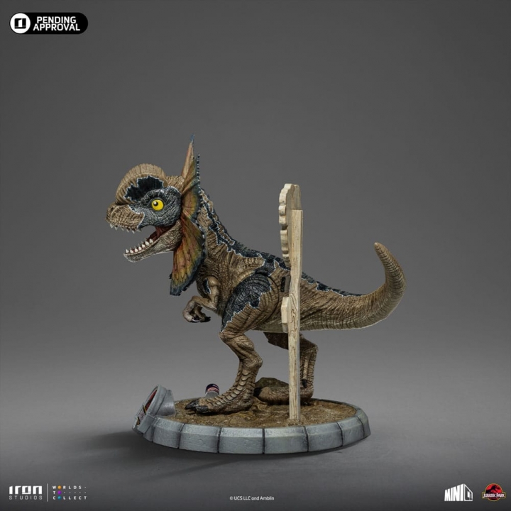 Jurassic Park Mini Co. PVC Dilophosaurus 12 cm