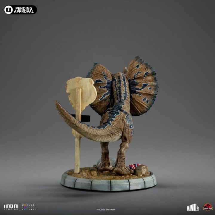 Jurassic Park Mini Co. PVC Dilophosaurus 12 cm