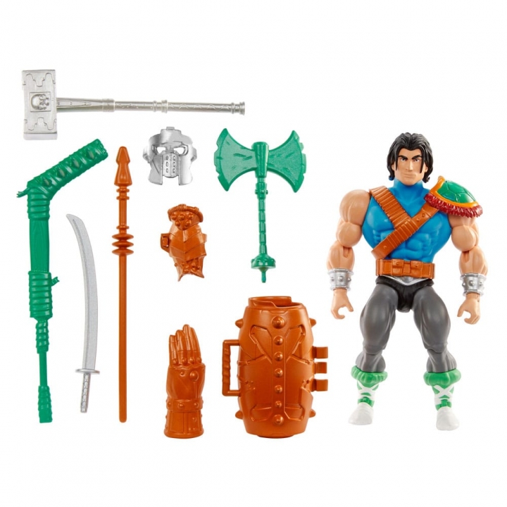 MOTU x TMNT: Turtles of Grayskull Action Figure Skeletor / Michelangelo / Teela / Casey Jones14 cm