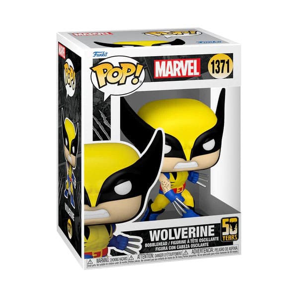 Marvel POP! Marvel Vinyl Figure Wolverine 50th - 9 cm