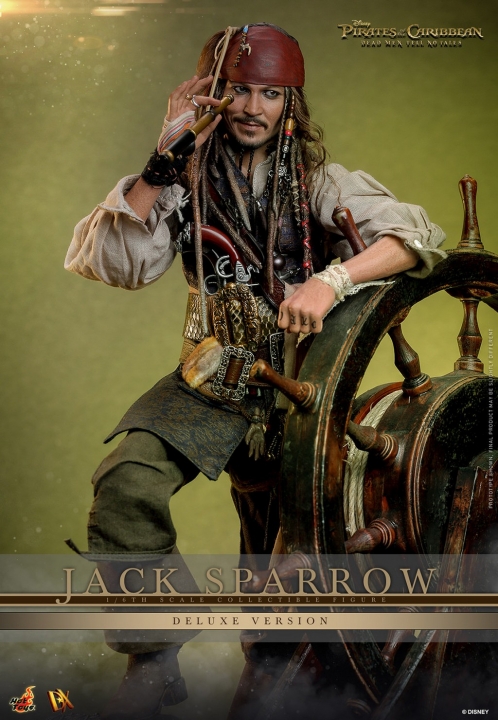 Pirates of the Caribbean: Dead Men Tell No Tales - Jack Sparrow Deluxe Version 1:6 Scale Figure