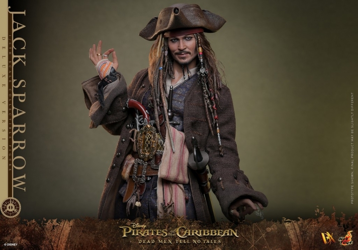 Pirates of the Caribbean: Dead Men Tell No Tales - Jack Sparrow Deluxe Version 1:6 Scale Figure