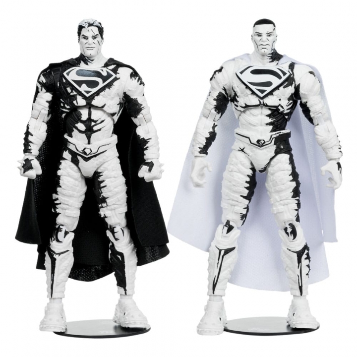 DC Direct Page Punchers & Comic Book Pack of 4 Superman Series Sketch Edition Gold Label 18 cm