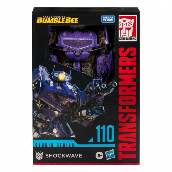 Transformers: Bumblebee Studio Series Voyager Class Action Figure Shockwave 17 cm