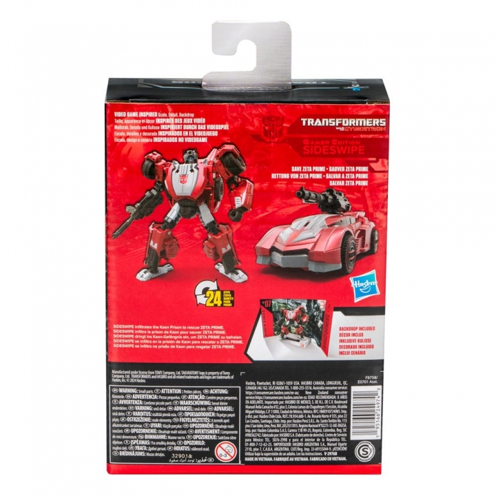 Transformers: War for Cybertron Generations Studio Series Deluxe Class Gamer Edition Sideswipe 11 cm