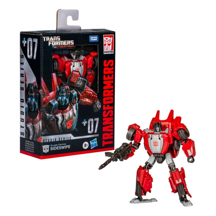 Transformers: War for Cybertron Generations Studio Series Deluxe Class Gamer Edition Sideswipe 11 cm