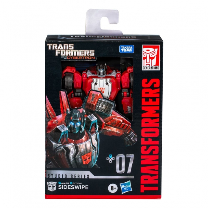 Transformers: War for Cybertron Generations Studio Series Deluxe Class Gamer Edition Sideswipe 11 cm