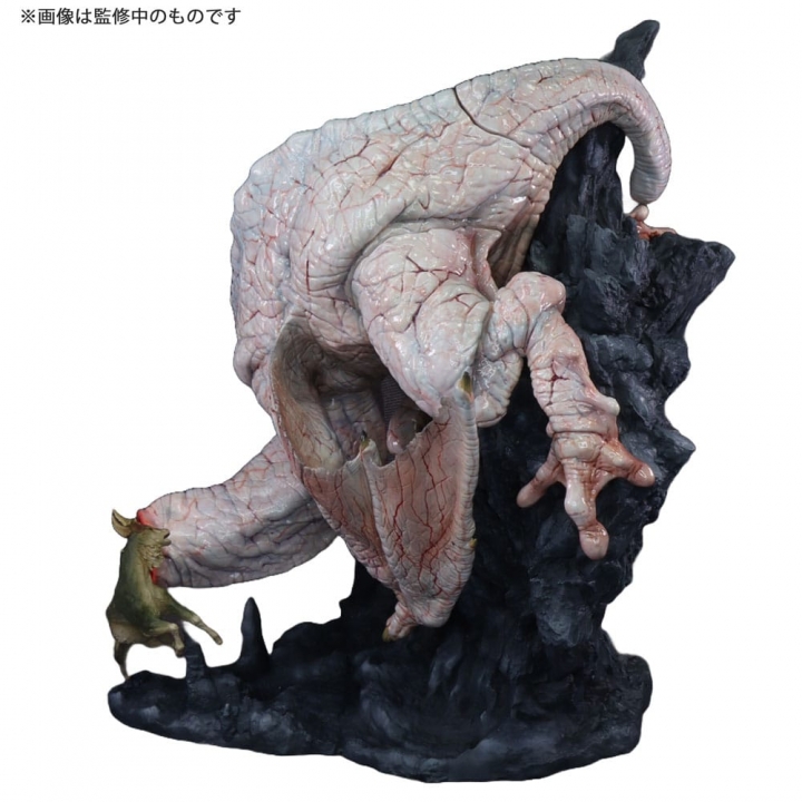 Monster Hunter PVC Statue Builder Cube Khezu 19 cm