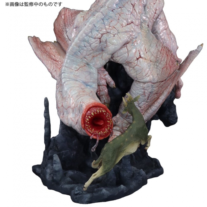 Monster Hunter PVC Statue Builder Cube Khezu 19 cm