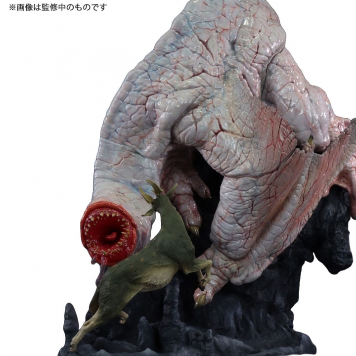 Monster Hunter PVC Statue Builder Cube Khezu 19 cm