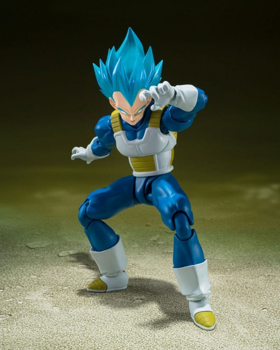 Dragon Ball Super S.H. Figuarts Action Figure Super Saiyan God Super Saiyan Vegeta Unwavering 14 cm