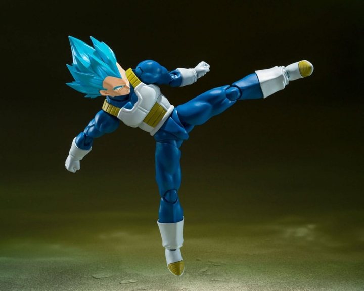 Dragon Ball Super S.H. Figuarts Action Figure Super Saiyan God Super Saiyan Vegeta Unwavering 14 cm