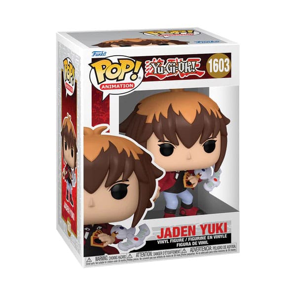 Yu-Gi-Oh! Pop! Animation Vinyl Chazz / Burstinatrix / Ojama Yellow / Winged Kuriboh / Jaden 9 cm